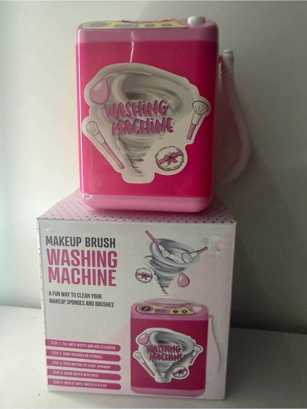 Makeup Brush Washing Machine - Pink